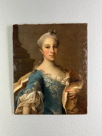 Courtly Rococo Portrait of a Viennese Couple, ca. 1760 – Austrian 18th‑Century Aristocratic Painting