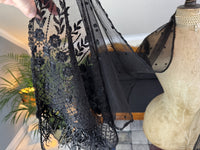 Polka Dot Tulle Shawl, ca. 1910