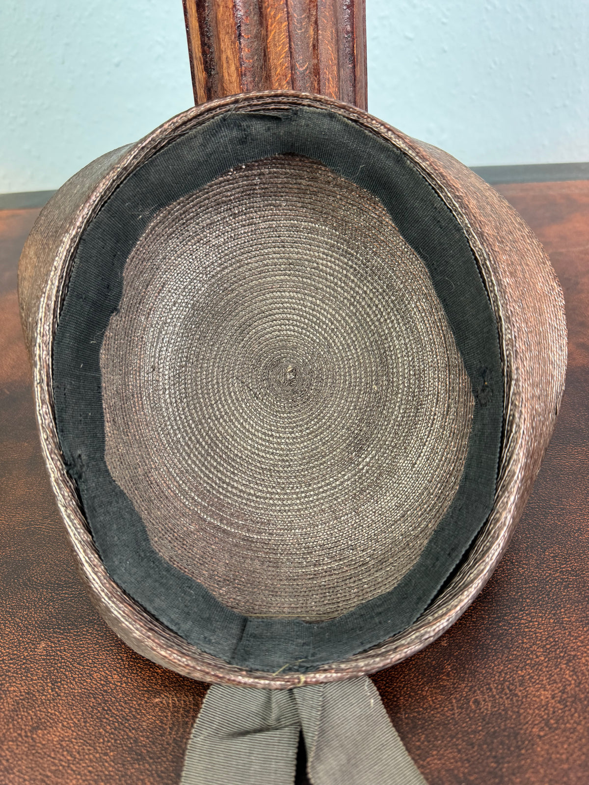 Antique Girl's Straw Hat, France, ca. 1905
