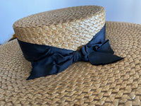 ROBERT HEATH Antique Ladys Straw Hat, England, ca. 1899
