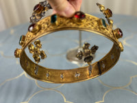 Antique Men's Theater Crown, Germany, ca. 1890-1910