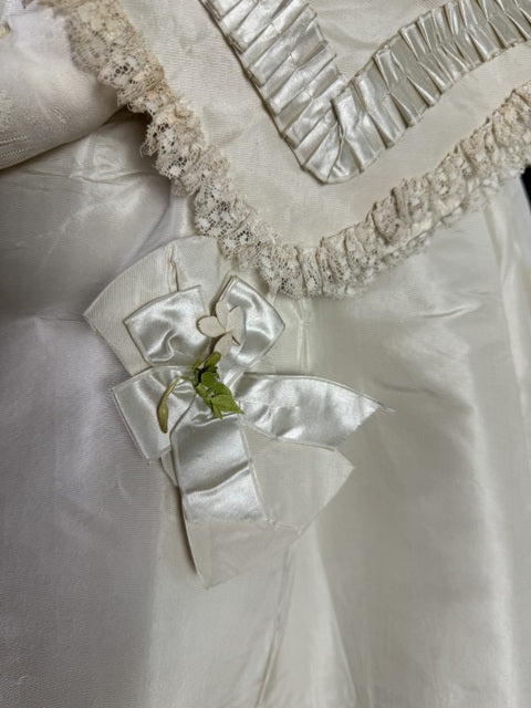 Wedding Dress, ca. 1867