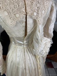 Antique Edwardian Festive Dress, ca. 1908