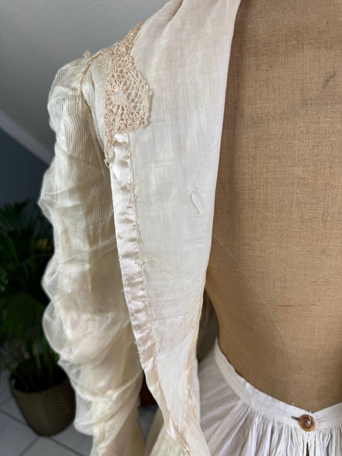Antique Edwardian Festive Dress, ca. 1908