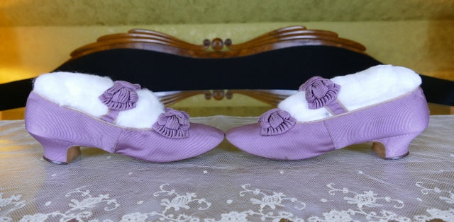 OPPERMANN & Co. Evening Shoes, Princely House of Wied, Berlin, ca. 1867-1870