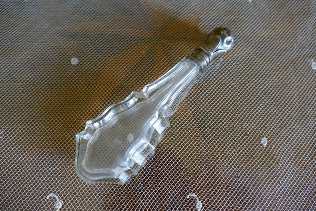 Smelling Salts Bottle, silver, ca. 1820-1830