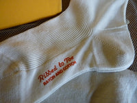 ROLLINS HOSIERY Antique Ribbed Stockings, 1920s