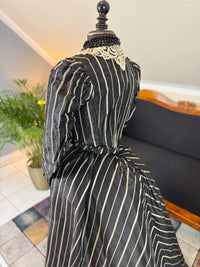 Antique Victorian Afternoon Dress for an Elderly Lady, ca. 1898