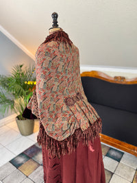 Antique Victorian Paisley Dolman, ca. 1880
