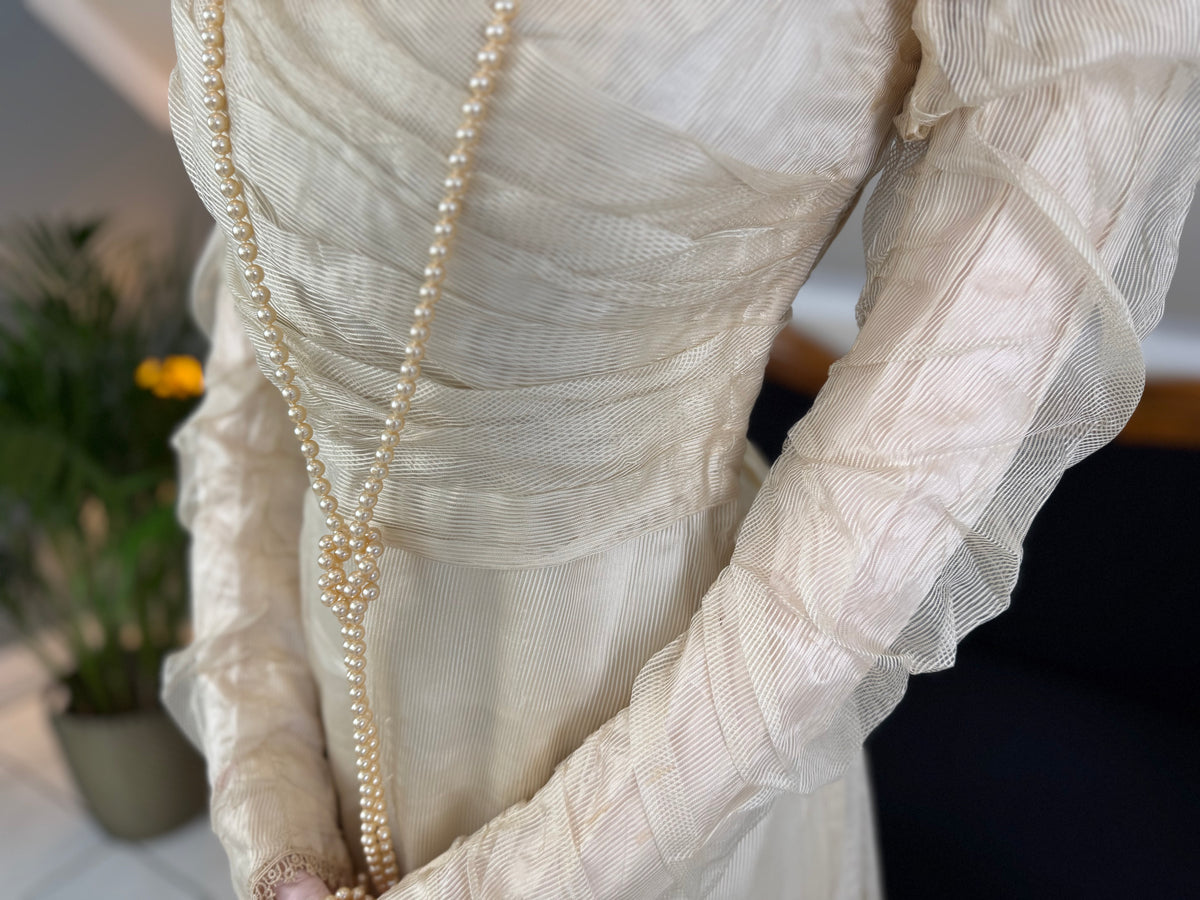 Antique Edwardian Festive Dress, ca. 1908