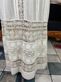 Antique Edwardian Tea Dress, America, ca. 1906