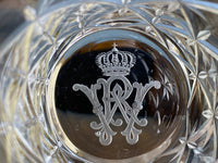 Four Large Water Glasses, Kaiser Wilhelm II, ca. 1890