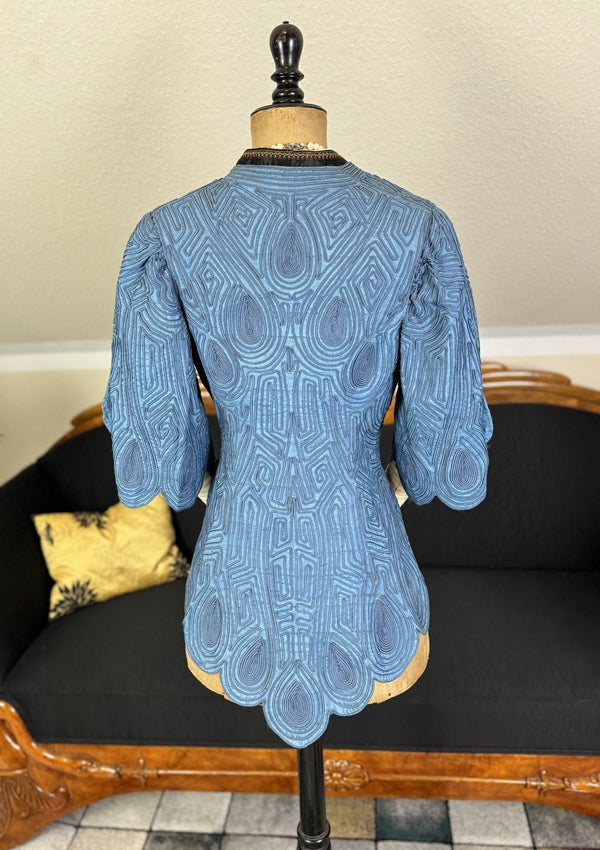 Blue Edwardian Jacket, ca. 1910