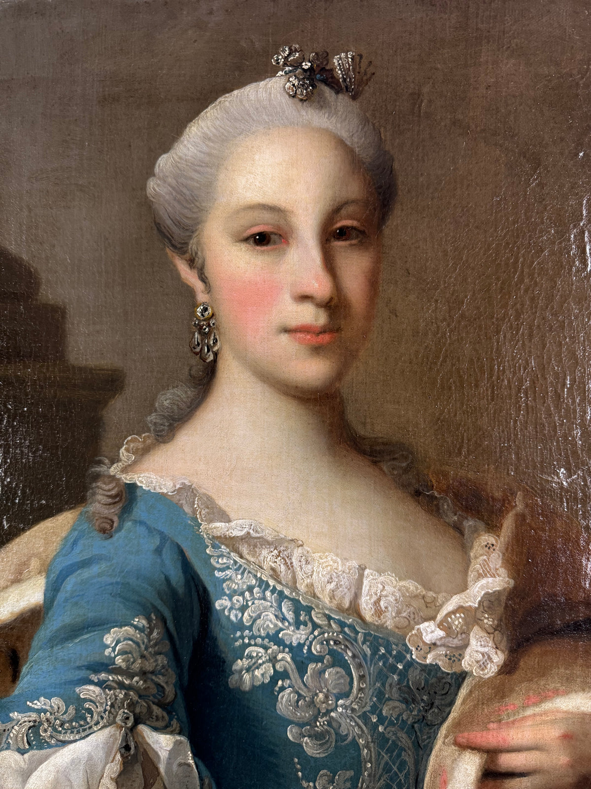 Courtly Rococo Portrait of a Viennese Couple, ca. 1760 – Austrian 18th‑Century Aristocratic Painting