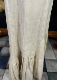 Linen Walking Dress, America, ca. 1904
