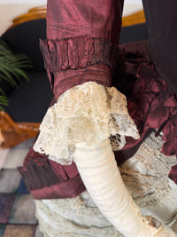Rococo Robe à la Polonaise and Petticoat, ca. 1775