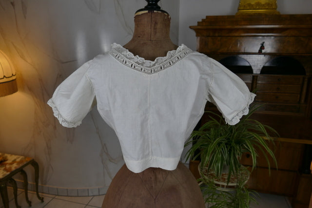 Corset Cover, Madrid, ca. 1904