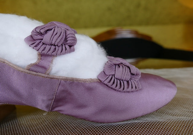 OPPERMANN & Co. Evening Shoes, Princely House of Wied, Berlin, ca. 1867-1870