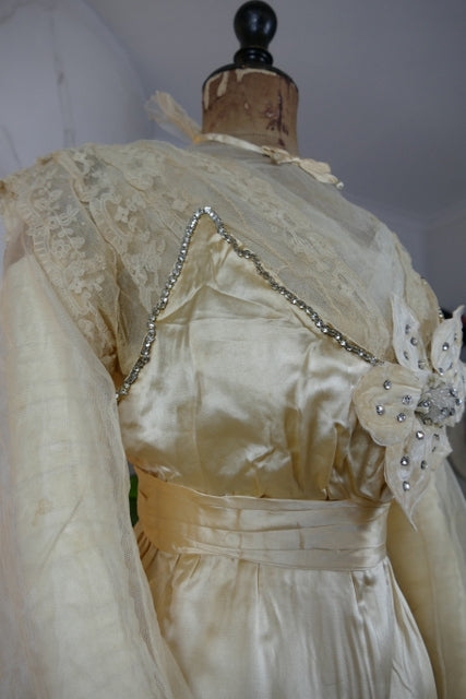 HUGHES & STARNES Wedding Dress, ca. 1915