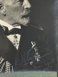 Silver Presentation Frame of Emperor Wilhelm II – Photograph with Original 1931 Signature