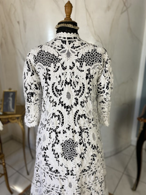 Battenberg Lace Coat, ca. 1904