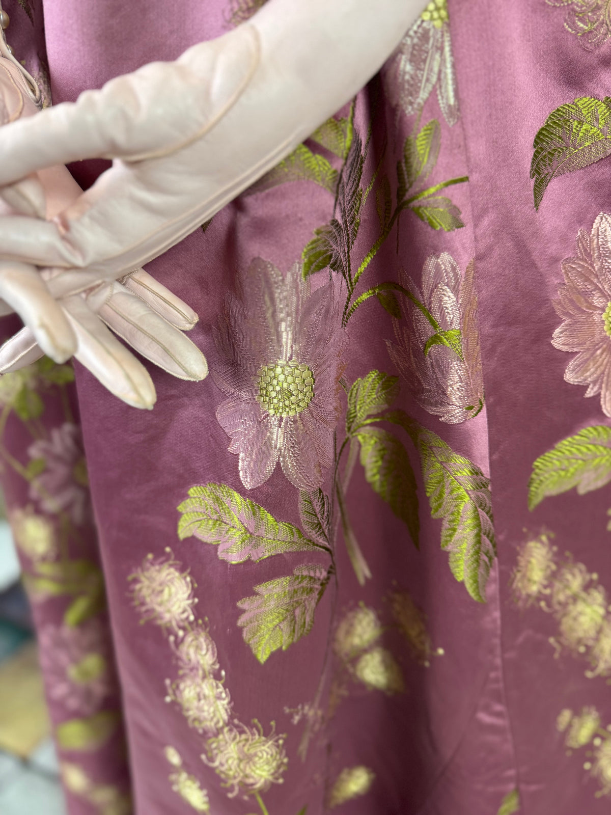 Antique Victorian Ball Gown, ca. 1895