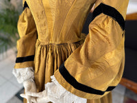 Antique Victorian Day Dress, ca. 1858