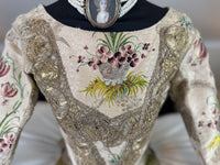 Rare Rococo Bodice, ca. 1765 – Hand‑Stitched French 18th‑Century Garment