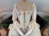 Rococo Robe á L'Anglaise and Petticoat, England, ca. 1770