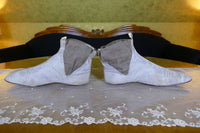 Extensible Silk Boots, ca. 1852