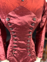 Ensemble de visite victorien antique, vers 1883