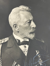 Silver Presentation Frame of Emperor Wilhelm II – Photograph with Original 1931 Signature