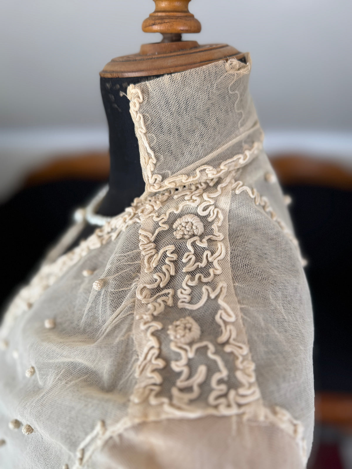 Soutache Appliqué Blouse, ca. 1915