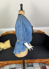 Blue Edwardian Jacket, ca. 1910