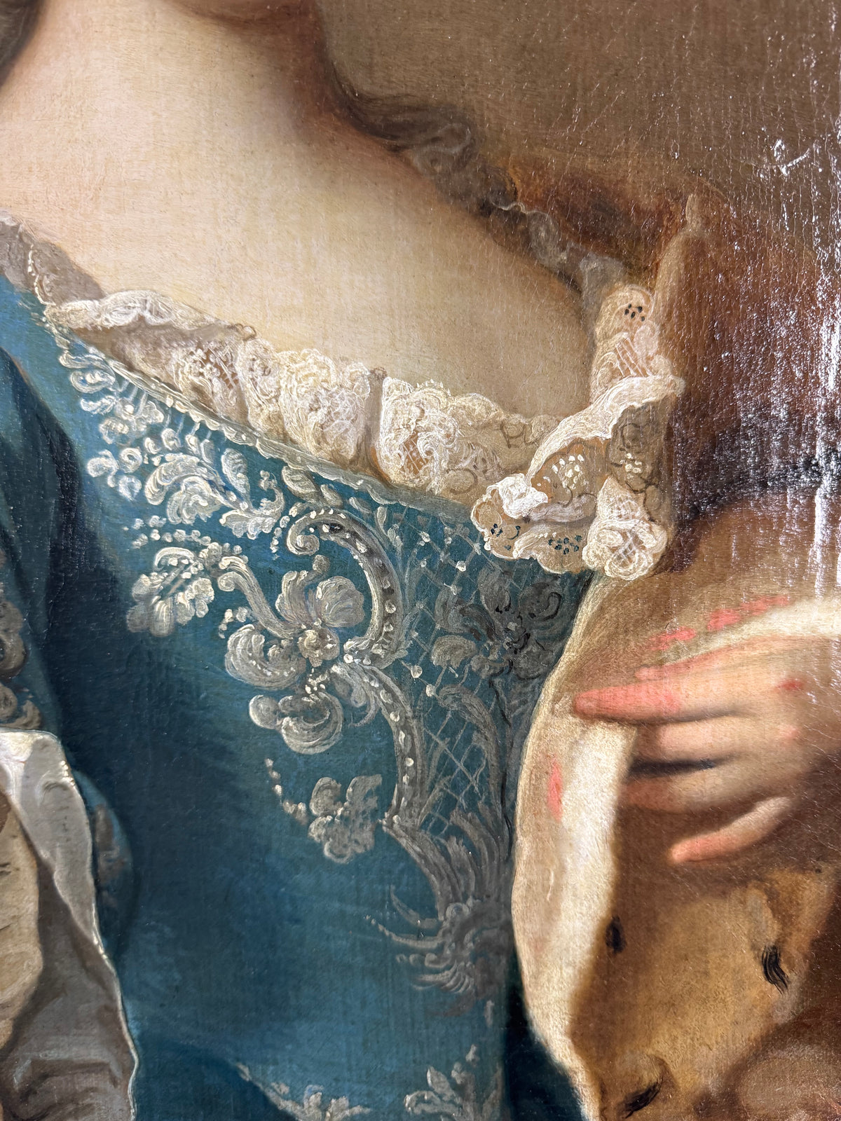Courtly Rococo Portrait of a Viennese Couple, ca. 1760 – Austrian 18th‑Century Aristocratic Painting