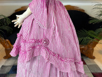 A Young Lady’s Summer Elegance – Antique Dress, ca. 1858