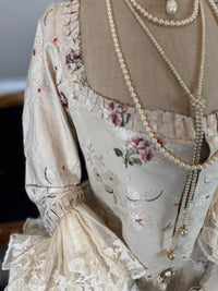 Rococo Robe á L'Anglaise and Petticoat, England, ca. 1770