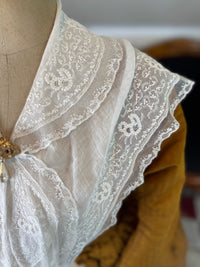 Rococo Cannelé Silk Robe à l’Anglaise, ca. 1775