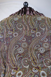 Paisley Silk Dolman, ca. 1880