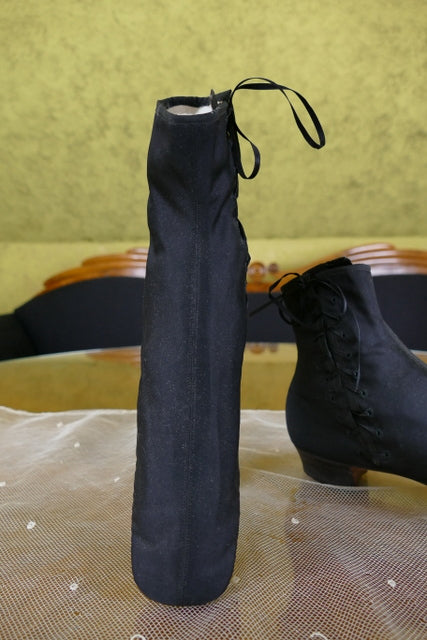 Black Side Lacing Boots, Civil War Era, ca. 1860-1865