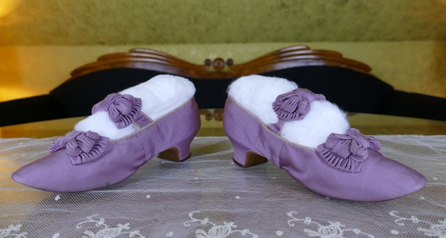 OPPERMANN & Co. Evening Shoes, Princely House of Wied, Berlin, ca. 1867-1870