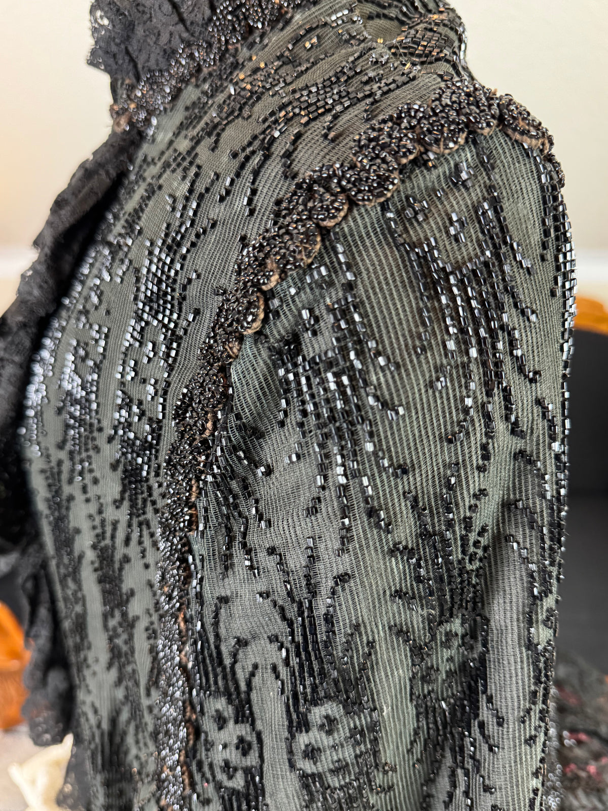 Antique Victorian Beaded Dolman, ca. 1884