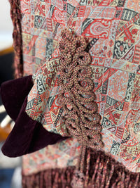 Antique Victorian Paisley Dolman, ca. 1880