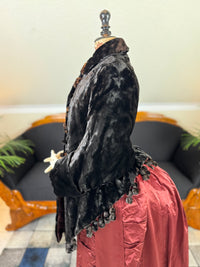 Antique Victorian Velvet Dolman, ca. 1880