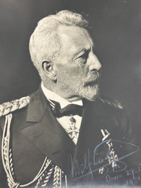 Silver Presentation Frame of Emperor Wilhelm II – Photograph with Original 1931 Signature
