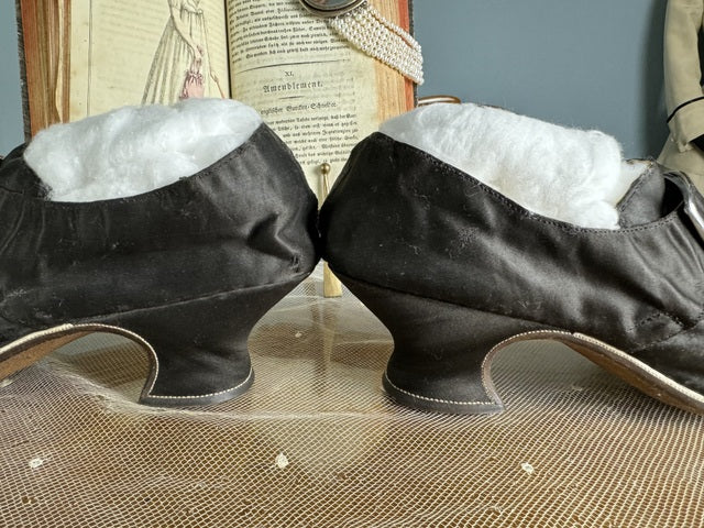 Late Baroque Women's Shoes, 1730s-1740s