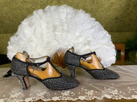 C.H. WOLFELT Co. Dazzling Rhinestone Dance Shoes, Los Angeles, ca, 1929