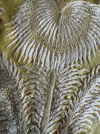 Regency Shawl with Prince of Wales’s Feathers Embroidery, ca. 1805