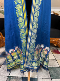 Rococo Elegance in Spitalfields Silk – Antique Stole, ca. 1790