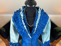 Antique Victorian Evening Dress, England, ca. 1872